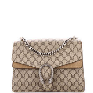 Gucci Medium Dionysus Bag GG Coated Canvas